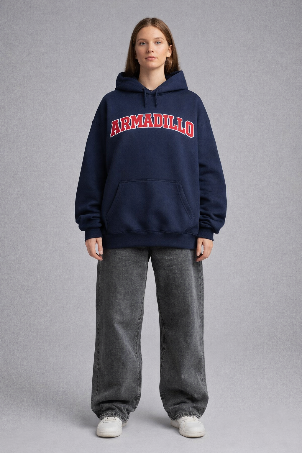 Armadillo Oversized Basic Hoodie