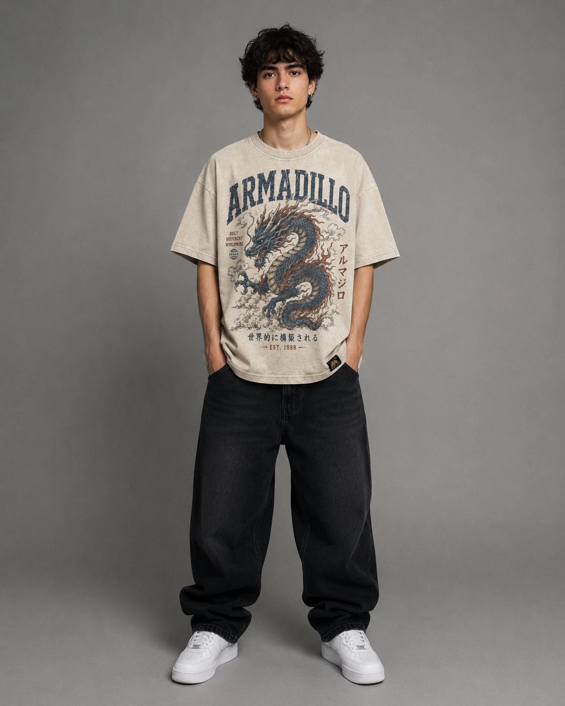 Armadillo Vintage Oversized Tshirt