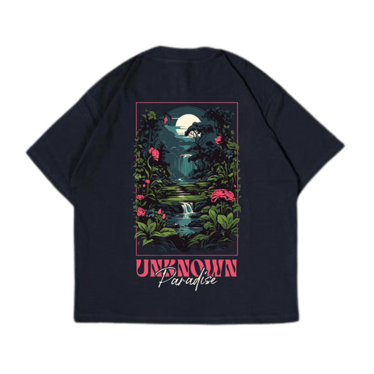 Unknown Paradise Ghaphic Oversized Tshirt