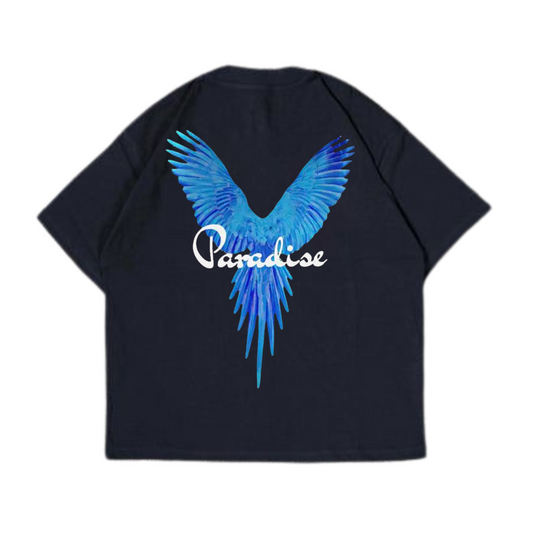 Paradise Ghaphic Oversized Tshirt